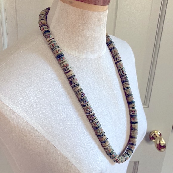 Beautiful African bead necklace - Picture 4 of 6